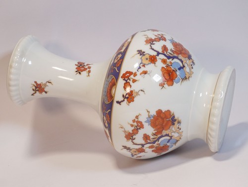 Vintage Bareuther Waldsassen Bavaria Art Déco Porzellan Vase 143 Blumen - Bild 7 von 12