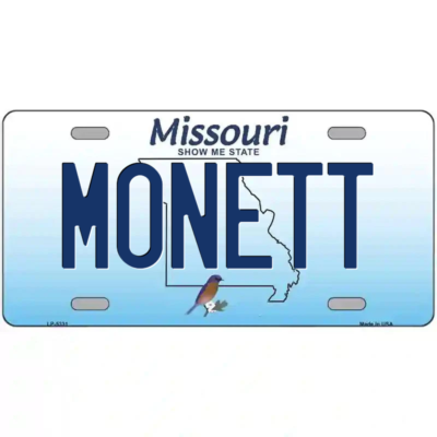 #ad #ad Monett Missouri Metal Sign $17.50