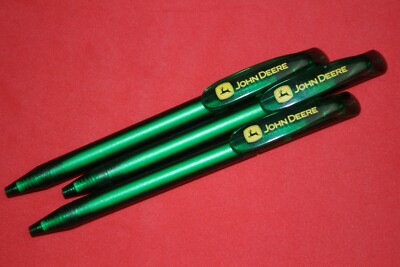 3* Kugelschreiber von Prodir * JOHN DEERE * NEU VIP DS6 Ballpoint Pen swiss made