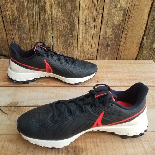 Nike React Infinity Pro Golf Shoes Men's Size 9 White Black Red CT6620 002 - Picture 6 of 8