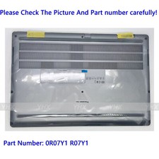 0R07Y1 Gray New FOR DELL PRECISION 7560 M7560 LOWER BOTTOM BASE COVER CASE SHELL