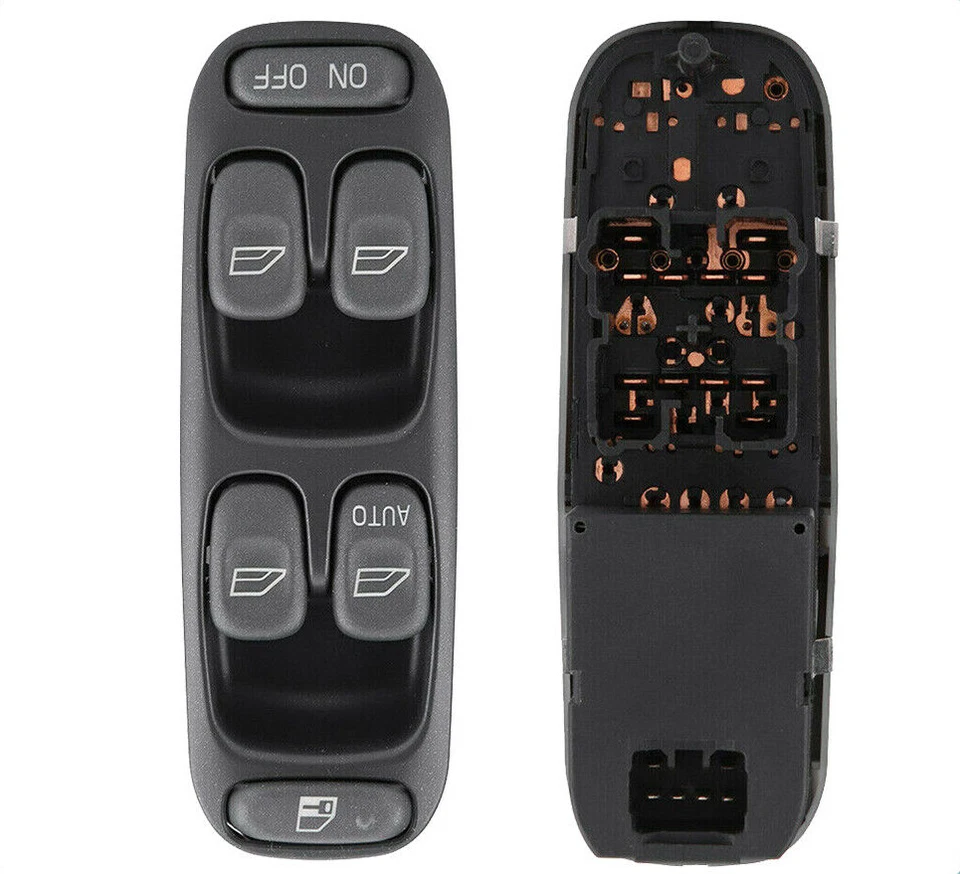 Interruptor ventana puerta delantera izquierda 901550 para Volvo V70 1998-2000 2,3 L l5 DOHC Turbo Foto 2 de 4