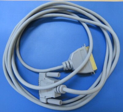 GENERIC  CO3021A-10 Qty of 2 per Lot 9' Parallel Port Printer Cable 36-pin Centr