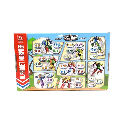 Lettres A-Z Bloc de Construction Puzzle Animaux Transformables Modèle Enfants Jouet Set - Photo 14/15