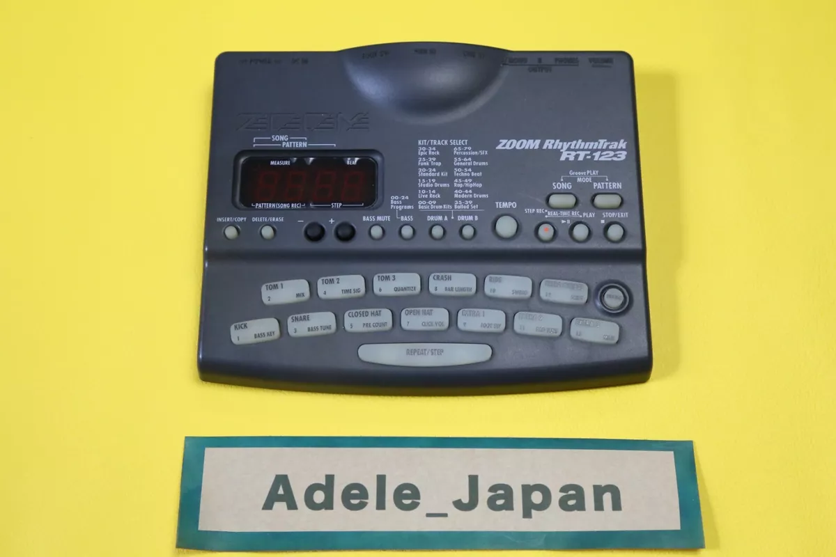 ZOOM RT 123 Rhythm Trak Drum Machine eBay