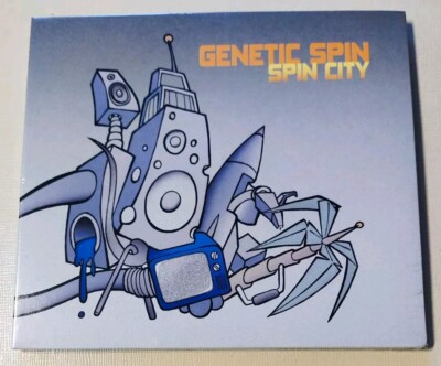 GENETIC SPIN -  SPIN CITY. CD NEUF. PSY TRANCE.
