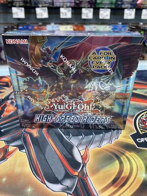 1x High-Speed Riders Yu-gi-oh! TCG 1st Ed New Sealed Booster Box ...