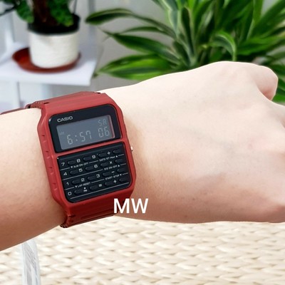 Casioca 53wf 4b Ca53w 53w Digital Calculator Retro Vintage Rubber Watch Freeship Ebay