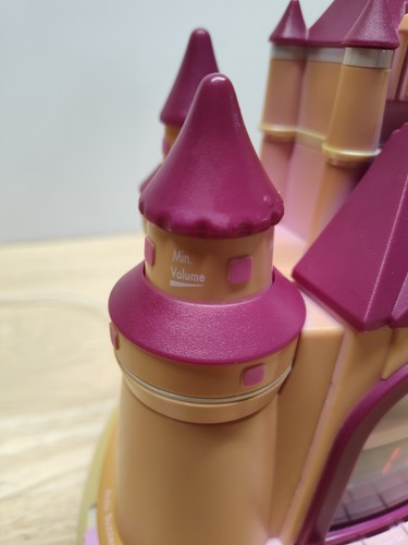 Disney rosa Schloss Aschenputtel Wecker Radio Geschichte erzählen Nachtlicht FUNKTIONIERT - Bild 9 von 13
