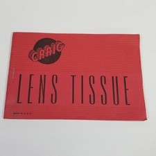 Vtg Craig Lens Tissue Pack Near Complete