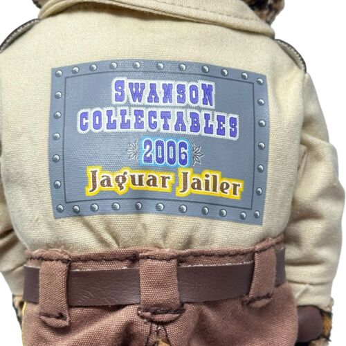 Swanson Collectables Jaguar Jailer Plush Poseable 2006 Stuffed Animal Sheriff - Picture 10 of 13