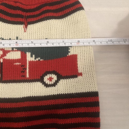 Dog Pet Spirit Christmas Sweater Small Christmas Old Fashioned Truck Tree New - Picture 3 of 6