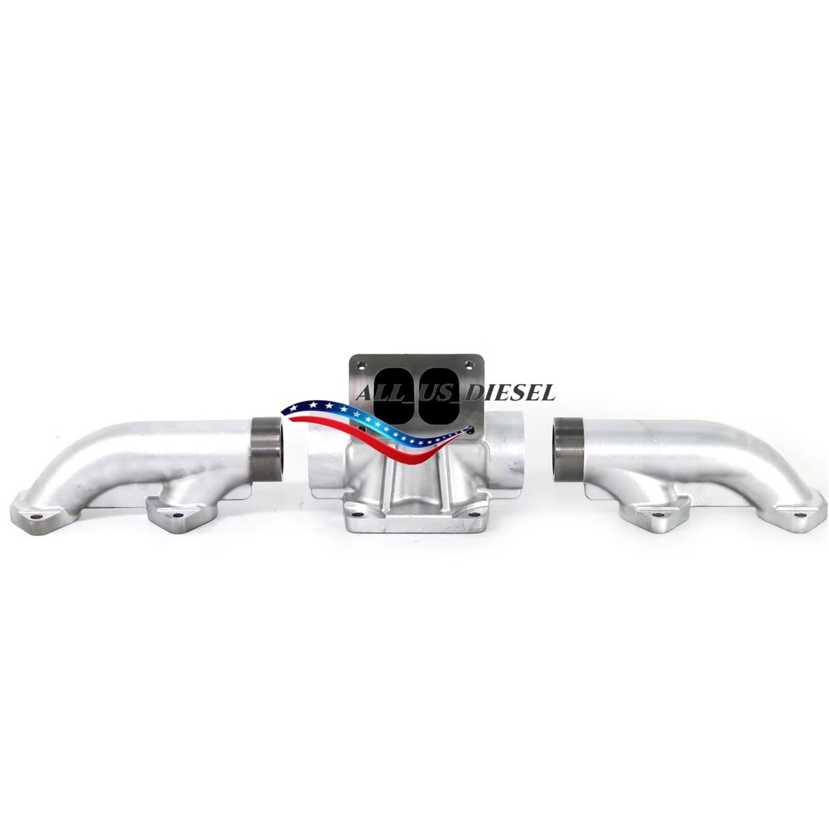 NEW Complete Cummins ISX CM570 Exhaust Manifold & Mounting Kit With T6 Flange