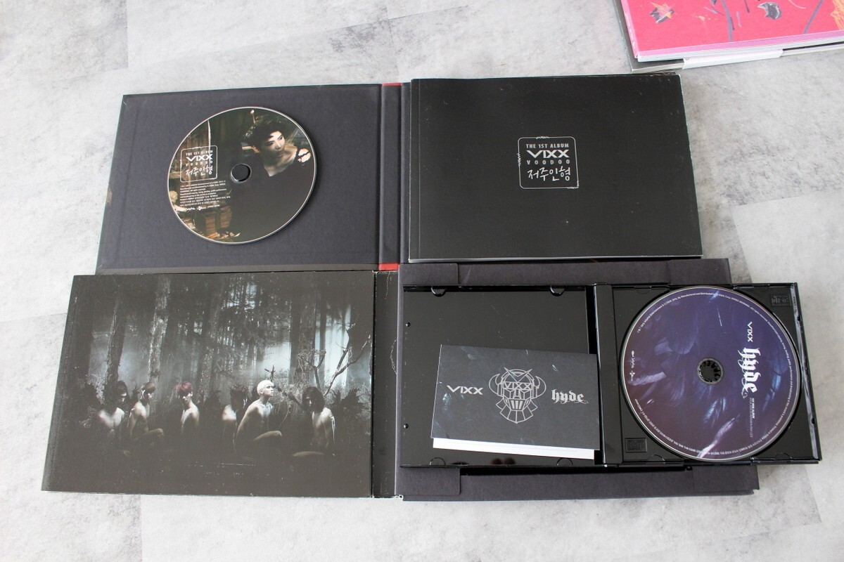 SET x10 VIXX Japan Korea CD Hana Kaze hyde Zelos Depend on