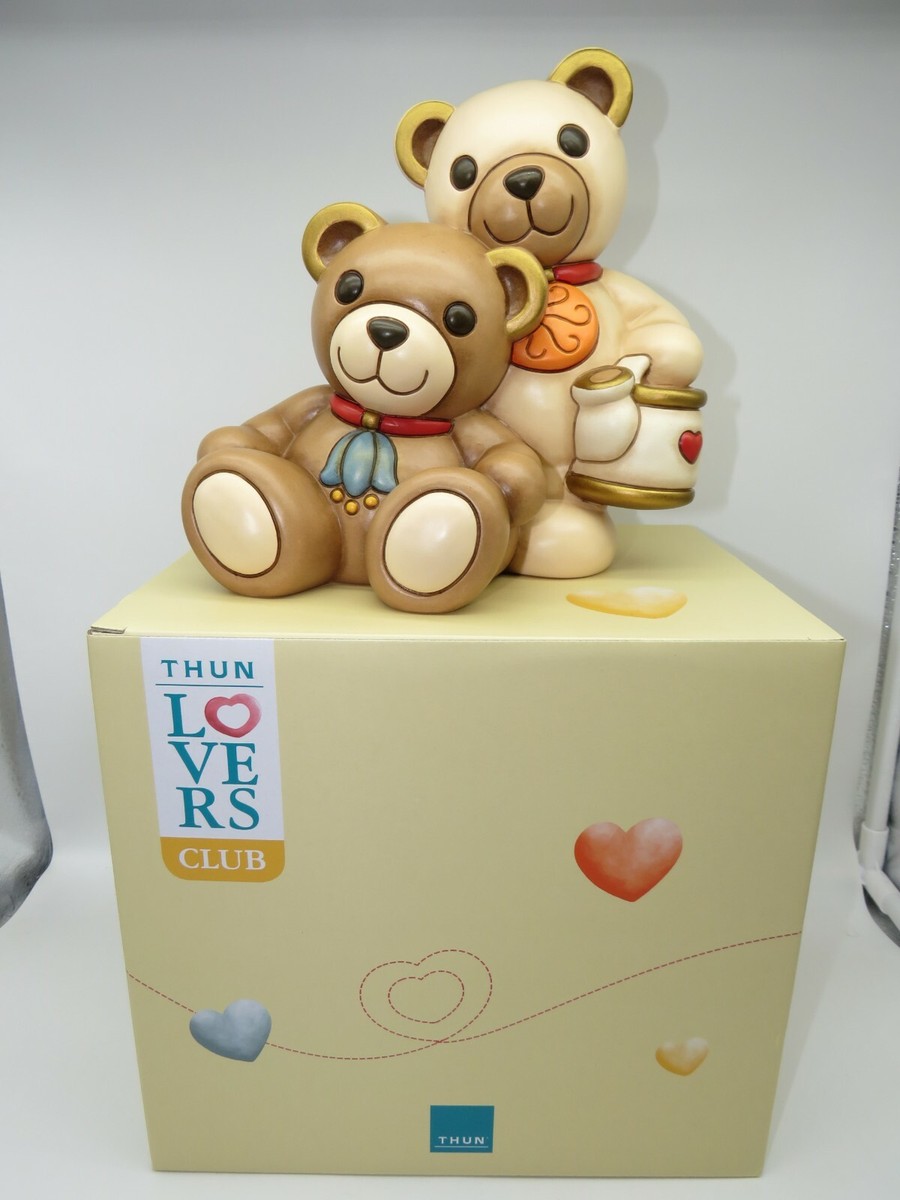 Orsacchiotti Thun Thun Orso Teddy Teddy Mini Thun Coppia Orsetti