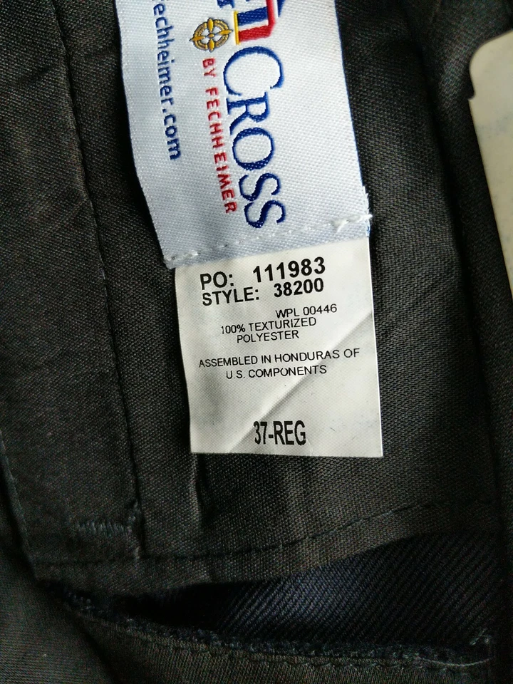 PANTALONES DE POLIÉSTER FLYING CROSS COMMAND Estilo 38200 Talla 37 Reg Tactical Police Foto 4 de 4