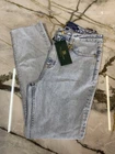 Holland Cooper High Rise Slim Jeans Light Stone Wash Women’s UK8 New With Tag