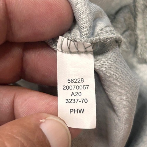 Duluth Trading Co. Polo Shirt Relaxed Fit Hidden Pocket Gray Mens Large - Picture 5 of 9