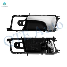 Pair of 2 Front-Rear Left Inner Door Handle For 2004-2008 Suzuki Forenza