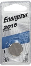 Energizer Lithium Battery 2016 1 EA
