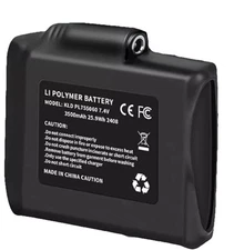 Li Polymer ion Battery KLD PL755060 Heated Gloves Ski Sock 7.4V 3500mAh 25.9Wh