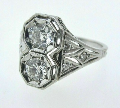 2Ct Round Lab Created Diamond Women's Wedding Ring 14K White Gold Plated Silver