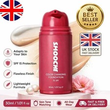 Smooche Foundation Korean, Smooche Color Changing Foundation, For All Skin Types
