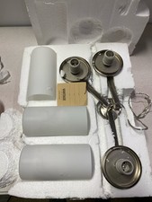 Minka Lavery 4096-84 Haisley 3-Light Vantage Candle Chandelier - Brushed Nickel