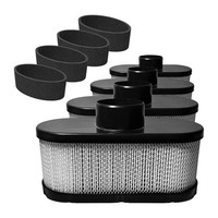 4Er-Pack 11013-0752 Luftfilter FüR FR691V FR651V Mit 11013-7046 Vorfilter,6376