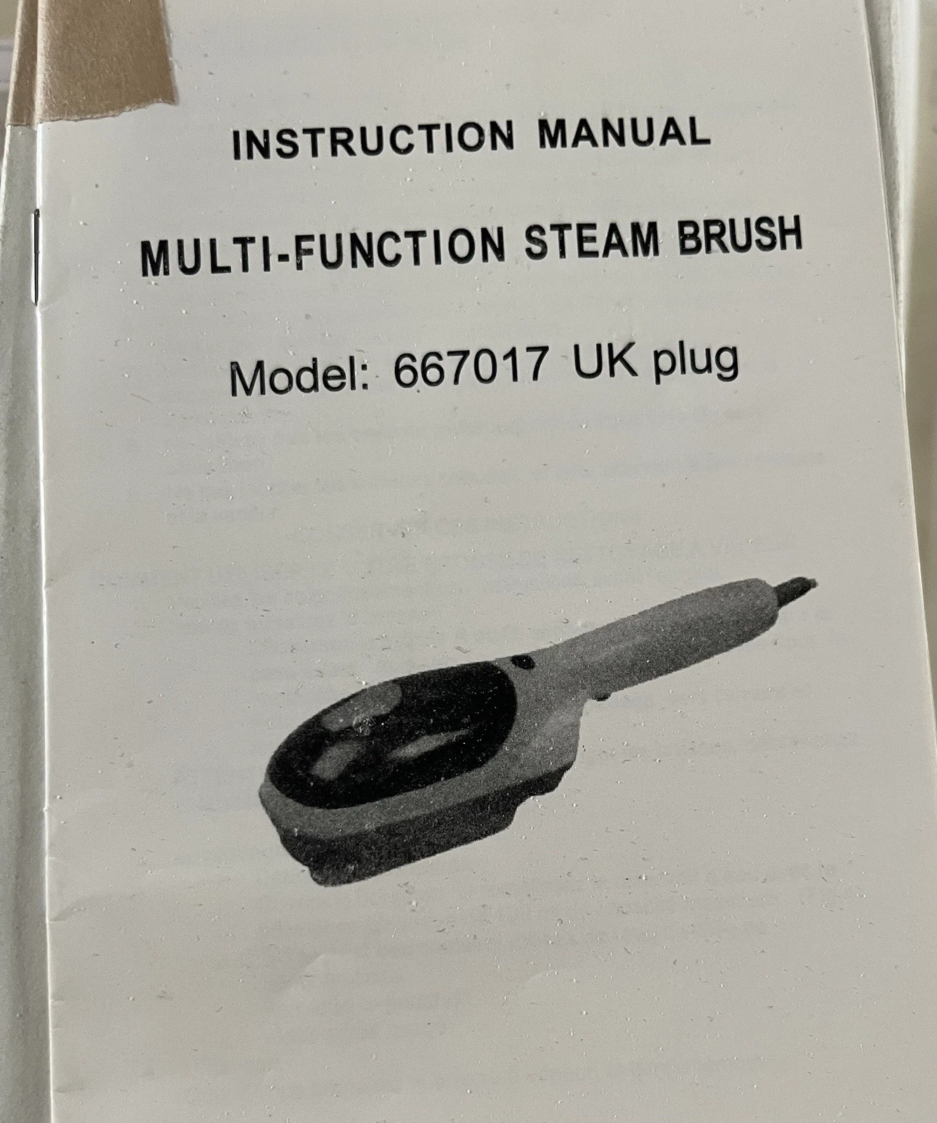 Multi Function Steam Brush 650W Steamer NEW BOXED