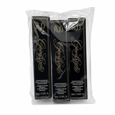Kat Von D Good Apple Concealer Tan 161 Full Coverage Liquid, 3 PACK