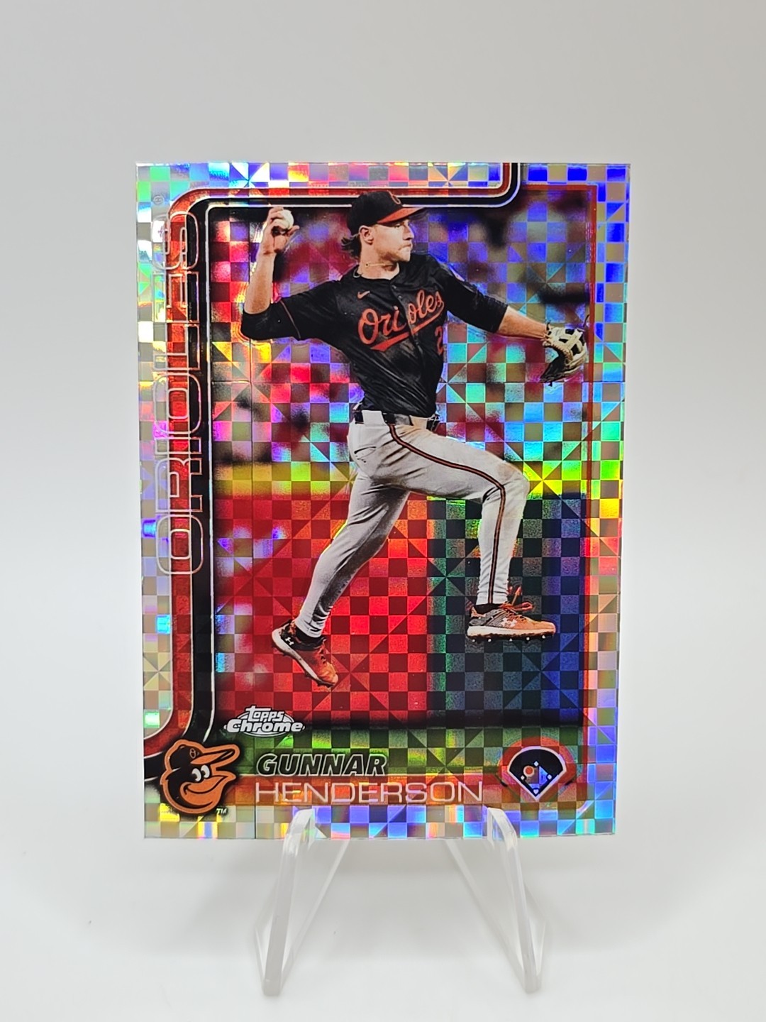 2025 Topps Chrome - Gunnar Henderson #213 Prism Refractor