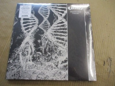CORONER - DISSONANCE THEORY - LP VINYL SCHWARZ SEALED 2025