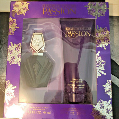Passion by Elizabeth Taylor for Women - 2 Pc Gift Set Perfume Spray 1.5 & Lotion