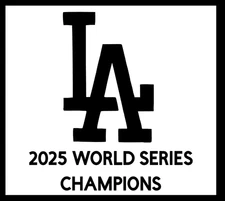 LA Dodgers Championship MLB Reusable Plastic Stencil *MULTIPLE SIZES*