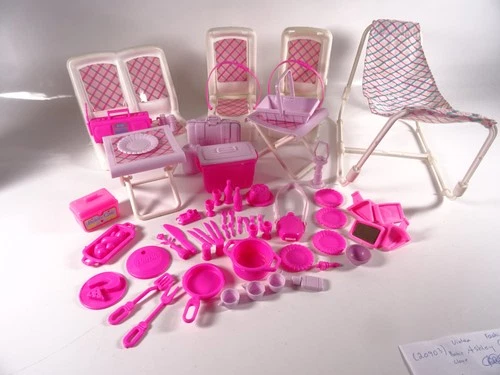 Vintage Barbie Picknick Mini Van Zubehör Auto-Ersatzteile Mattel selten (20905)