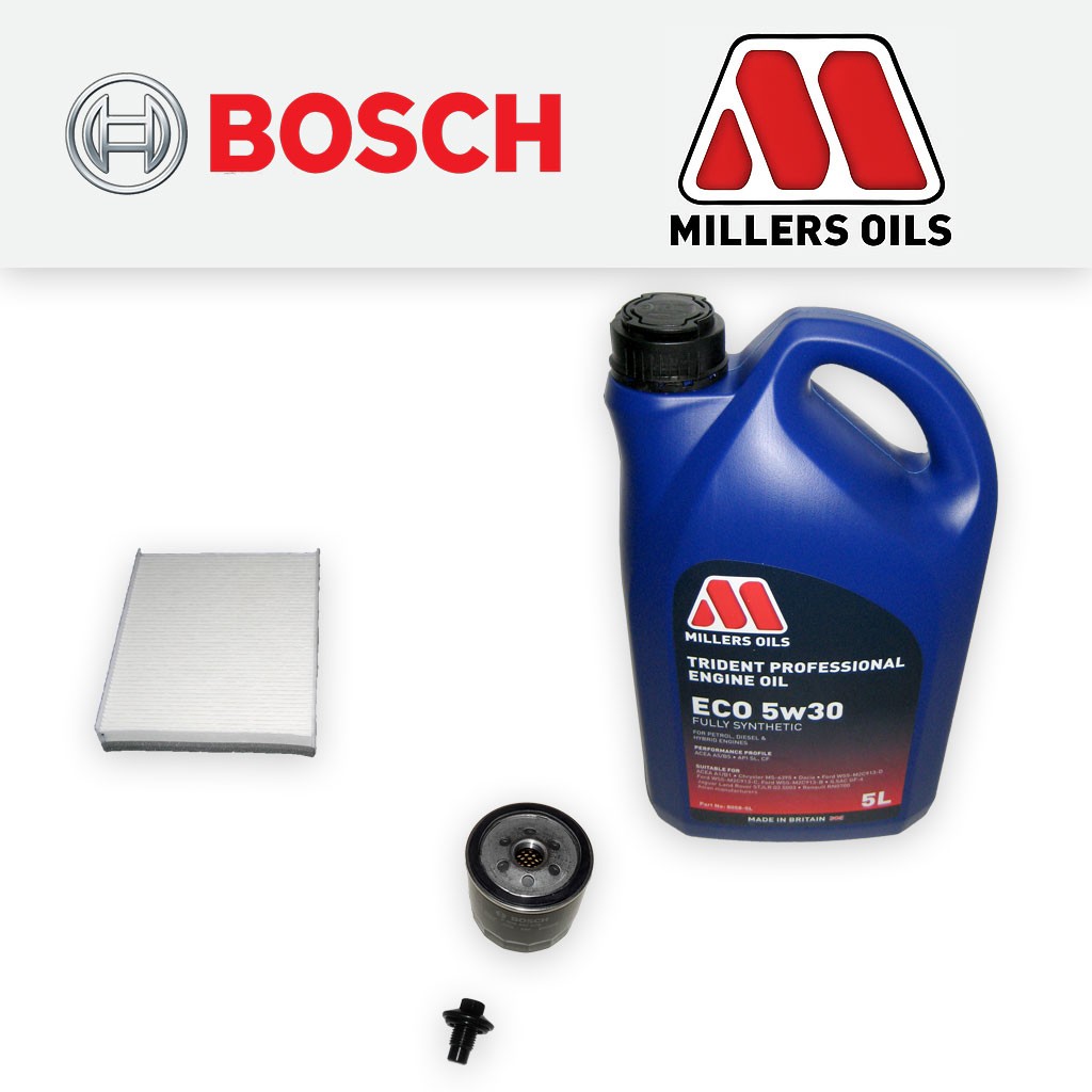 SERVICE KIT for FORD FOCUS MK3 1.6 ECOBOOST OIL CABIN FILTER +5w30 OIL 2010-2015