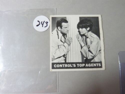 VINTAGE   NON SPORT CARD GET SMART TV SHOW 1966  CONTROL TOP AGENTS NO243 - Picture 1 of 2