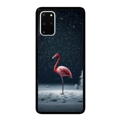 For Samsung S21 S22 S23 S24 Ultra FE hot pink Flamingo Christmas Anti skid Cover - 第 5/25 張圖片
