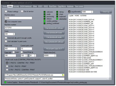 Bezahlsystem für Breeze DSLR Remote Pro photo booth Software incl. Münzprüfer