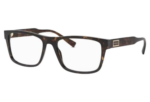 Versace VE 3277 108 Herren Dark Havana Brille Brillengestell 55-17 NEU - Bild 3 von 6