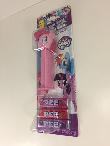 New PEZ DISPENSER My Little Pony PINKIE PIE Candy Raspberry Strawberry Grape - Picture 3 of 5