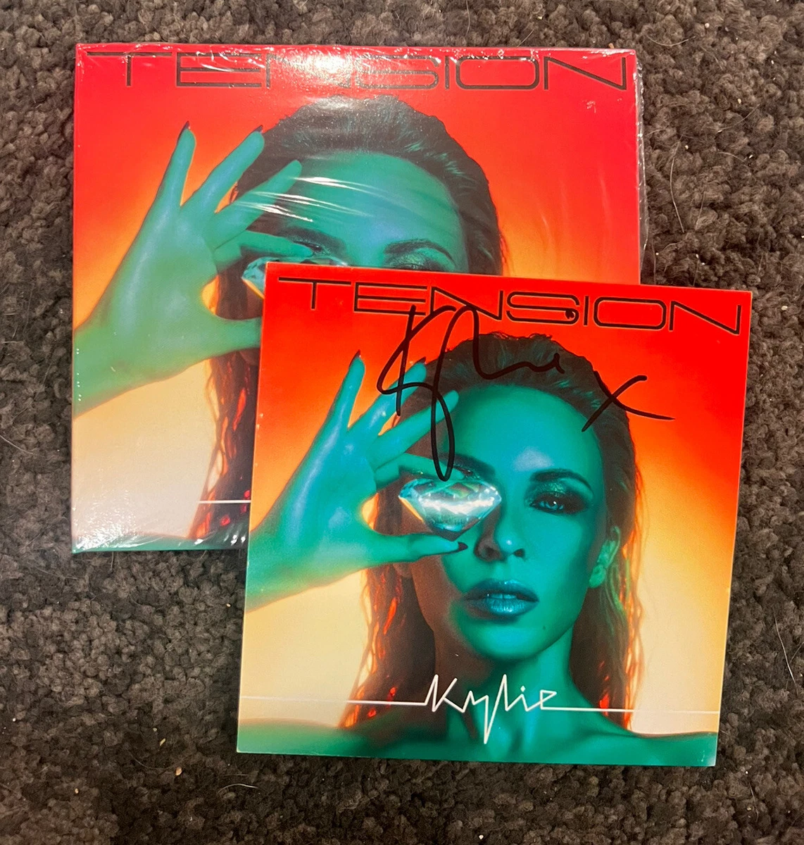 signed tension insert + cd - autographed by kylie minogue | eBay 
