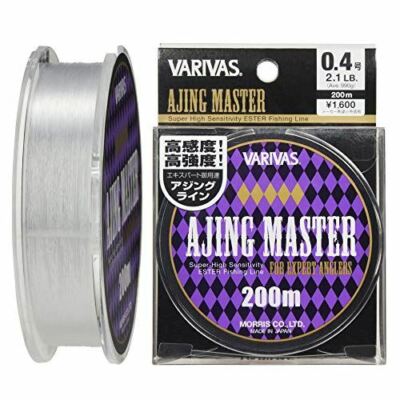 VARIVAS Ajing Master Ester Line 200m #0.4 2.1lb New