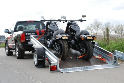 two bike trailer