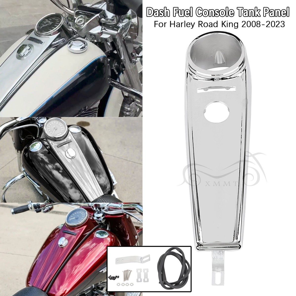 For Harley Road King FLHR Special FLHRXS Chrome Dash Gas Fuel
