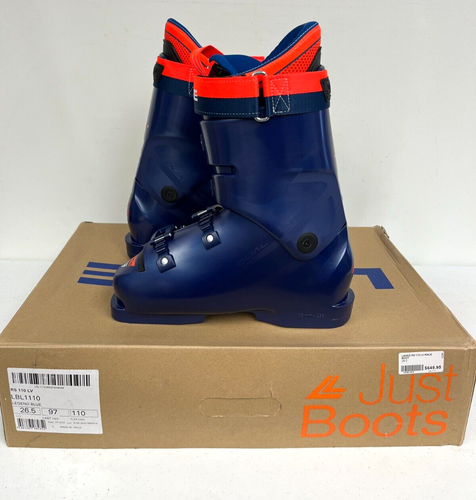 $650 Lange RS 110 RV Ski Boots NIB Size 26.5 MP Legend Blue Unisex '22/23 - Picture 4 of 11