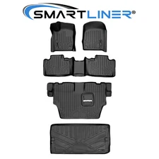 SMARTLINER Custom Fit Floor Mats 3rd Row Liner Set OEM 2016-2025 Dodge Durango