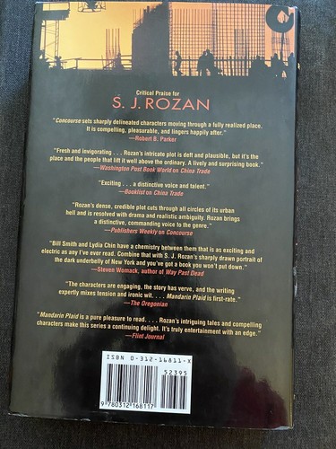 No Colder Place by S. J. Rozan Signed 1st Hardcover Like New Bill and Lydia - Foto 4 di 5