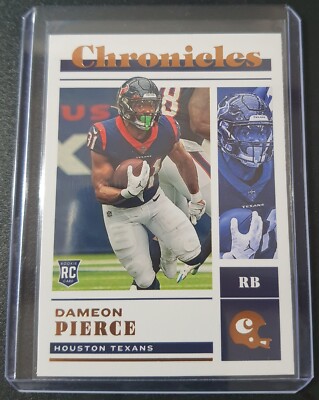 Dameon Pierce - Chronicles Football 2022 - Houston Texans - Bronze - RC